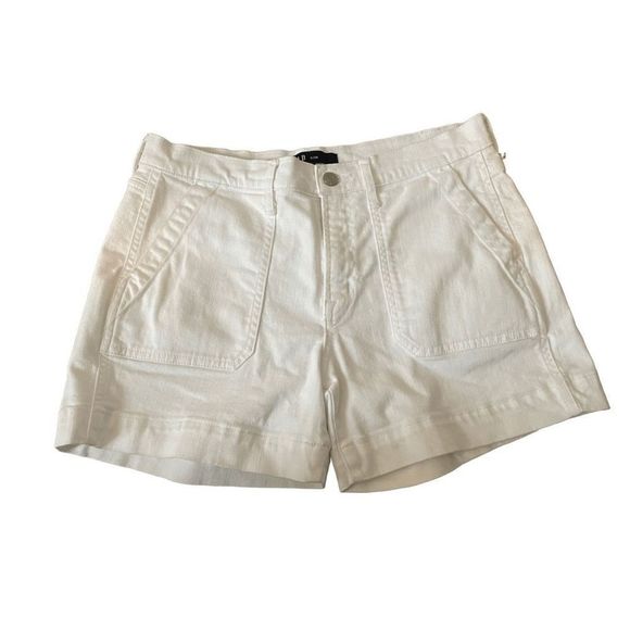 GAP Jean Shorts *White* Size 6/28 - Picture 2 of 5